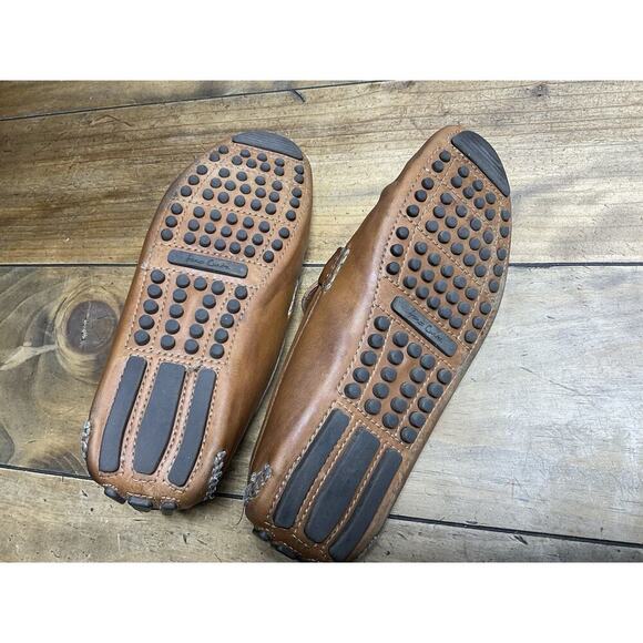 Franco Cuadra V 12 Calfskin Moccasin Brown Men’s 9 US MEX 28 Loafers main image 12